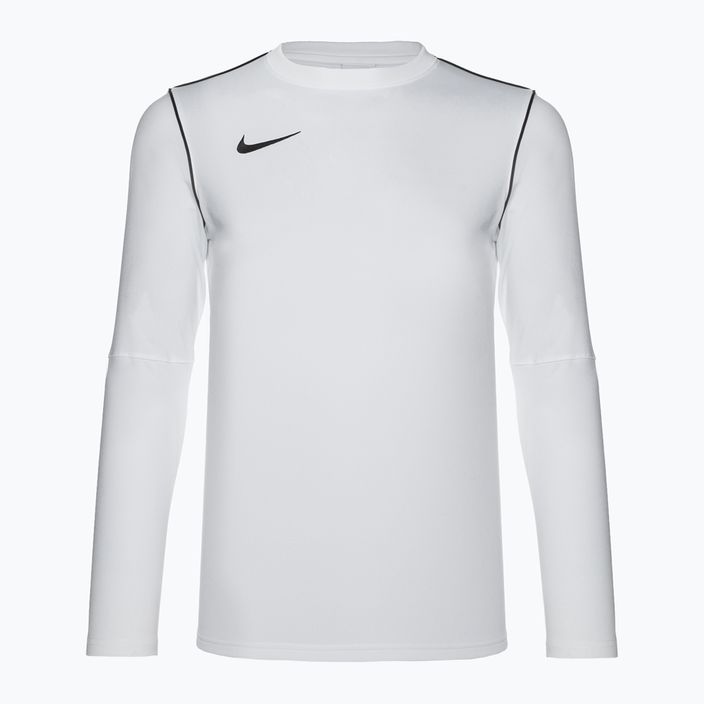 Pánske futbalové tričko s dlhým rukávom Nike Dri-FIT Park 20 Crew white/black/black