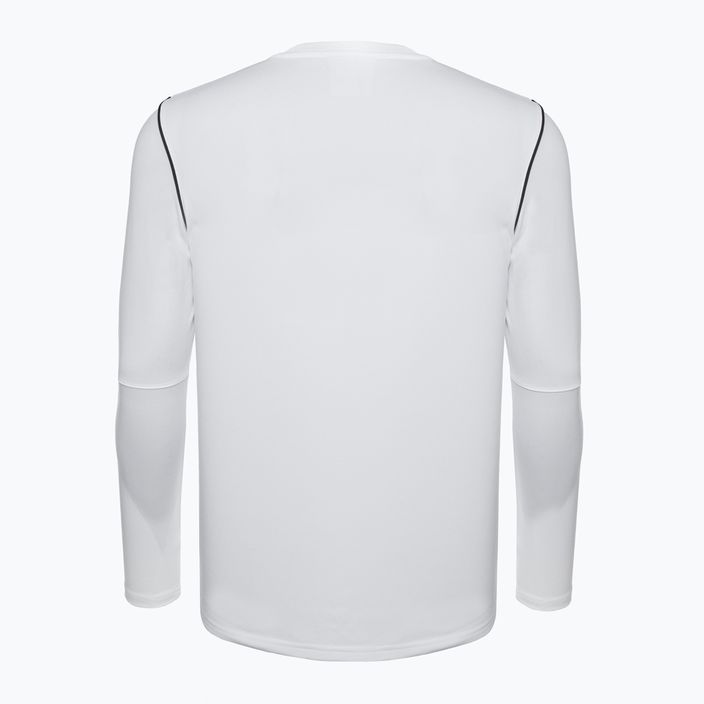 Pánske futbalové tričko s dlhým rukávom Nike Dri-FIT Park 20 Crew white/black/black 2