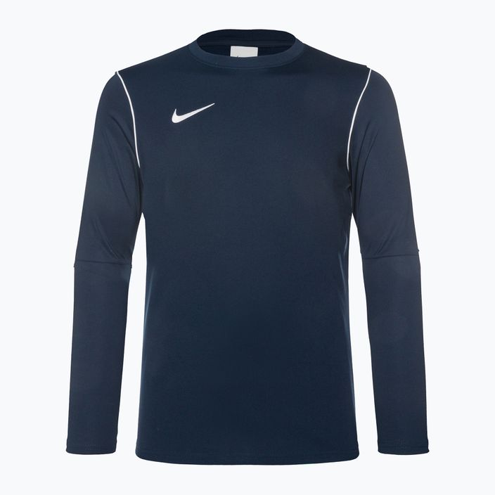 Pánske futbalové tričko s dlhým rukávom Nike Dri-FIT Park 20 Crew obsidian/white