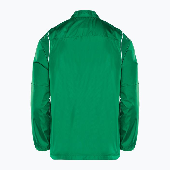 Detská futbalová bunda Nike Park 20 Rain Jacket pine green/white/white 2