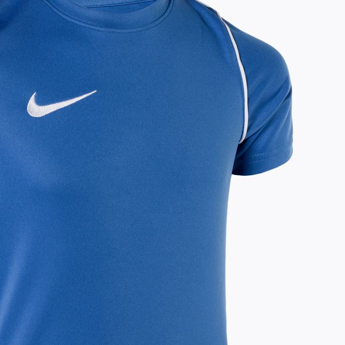 Detské futbalové tričko Nike Dri-Fit Park 20 kráľovská modrá/biela/biela 3