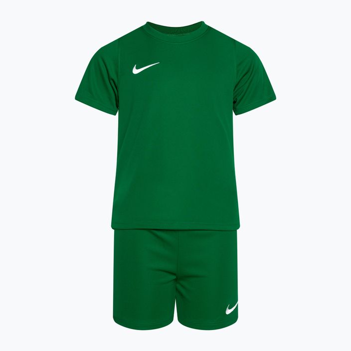 Futbalový set Nike Dri-FIT Park Little Kids borovicovo zelená/borovicovo zelená/biela 2