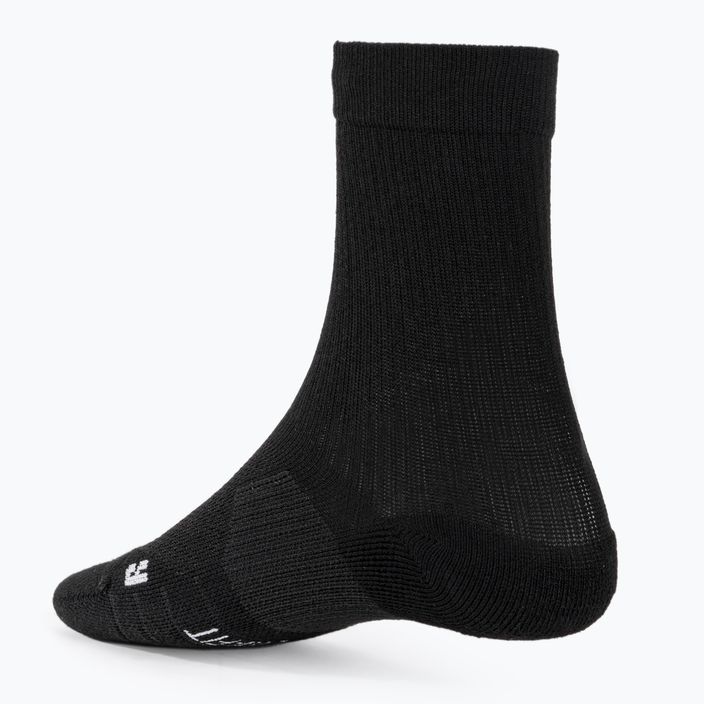 Tenisové ponožky Nike Court Multiplier Cushioned Crew 2páry black/black 2