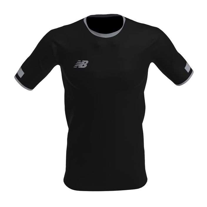 Detské futbalové tričko New Balance Turf čierne NBEJT9018 2