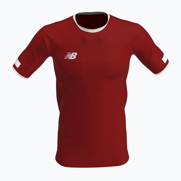 Detské futbalové tričko New Balance Turf bordovej farby NBEJT9018