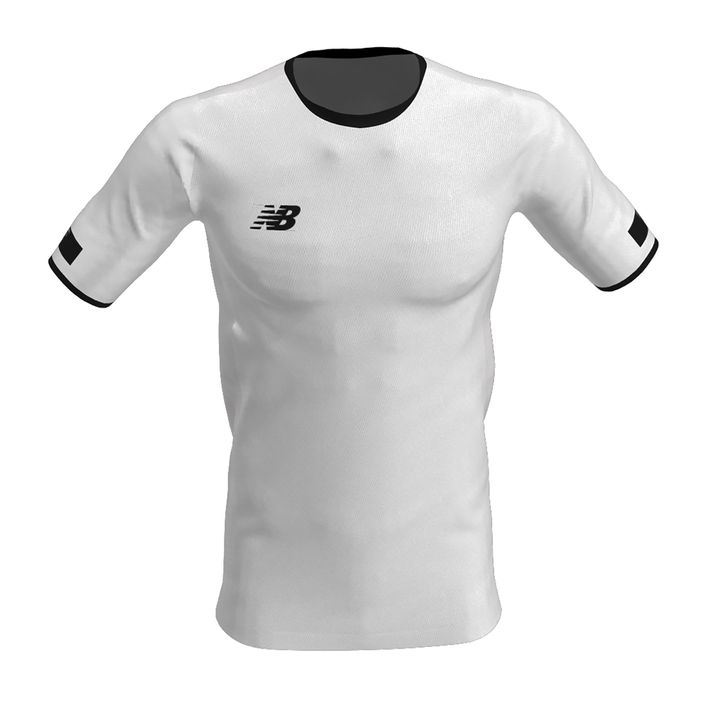 Detské futbalové tričko New Balance Turf biele NBEJT9018 2