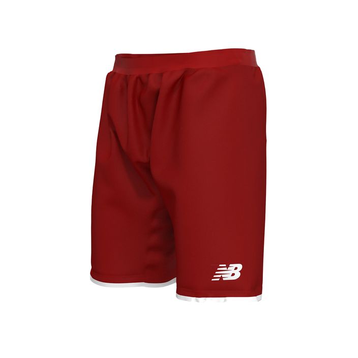 Detské futbalové šortky New Balance Match Junior bordovej farby NBEJS9026 2