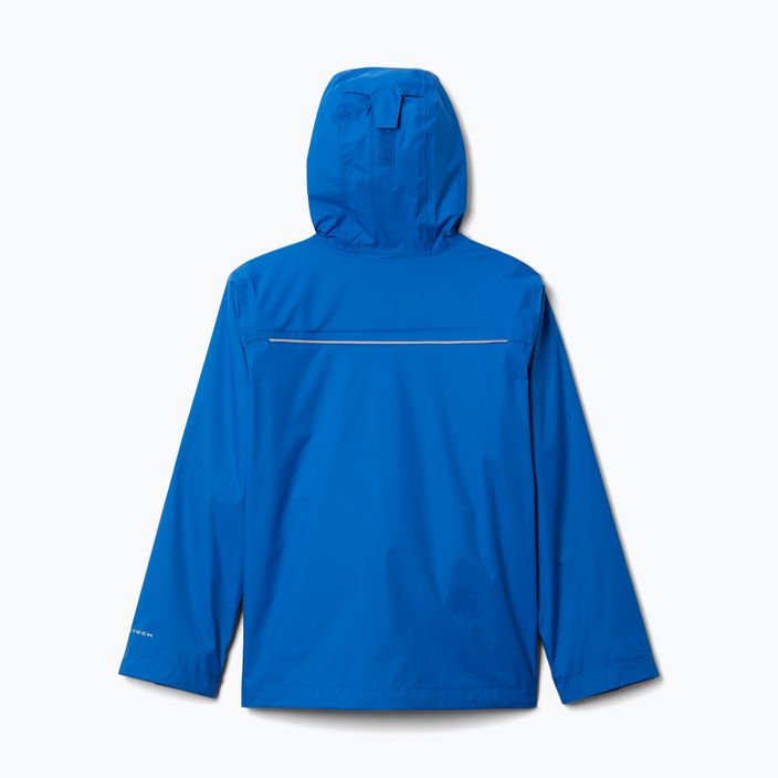 Detská membránová bunda do dažďa Columbia Watertight modrá 1580641 7