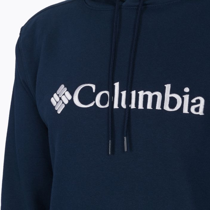Pánska trekingová mikina Columbia CSC Basic Logo II v tmavomodrej farbe 1681664 8