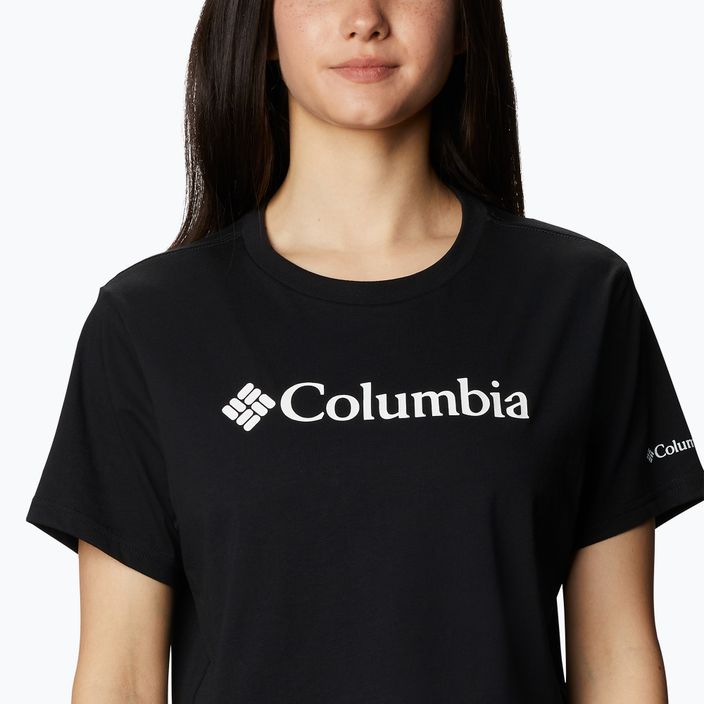 Columbia North Cascades Cropped dámske trekingové tričko čierne 1930051011 5