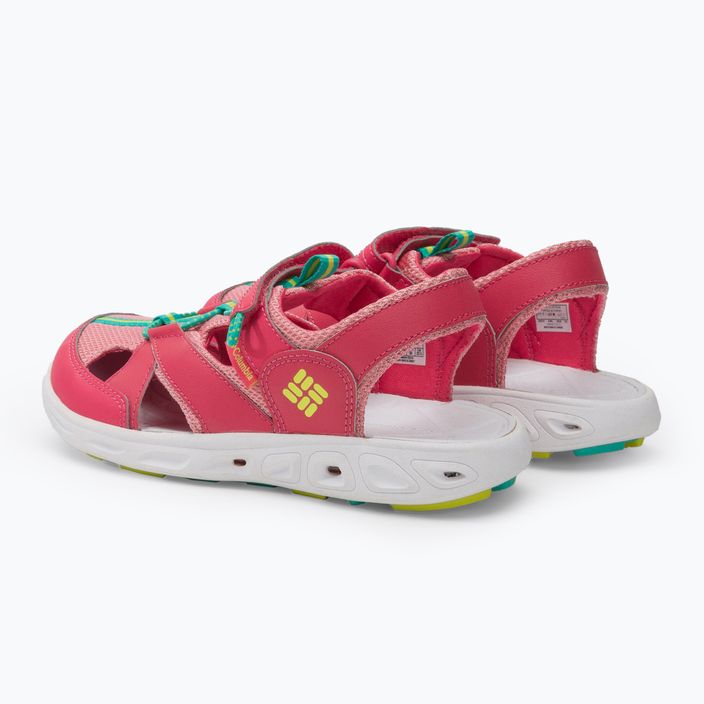 Detské trekové sandále Columbia Techsun Wave pink 1767561668 3