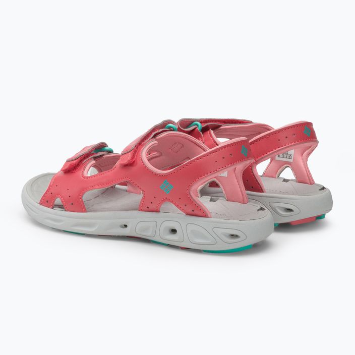Detské trekové sandále Columbia Youth Techsun Vent X pink 1594631 3