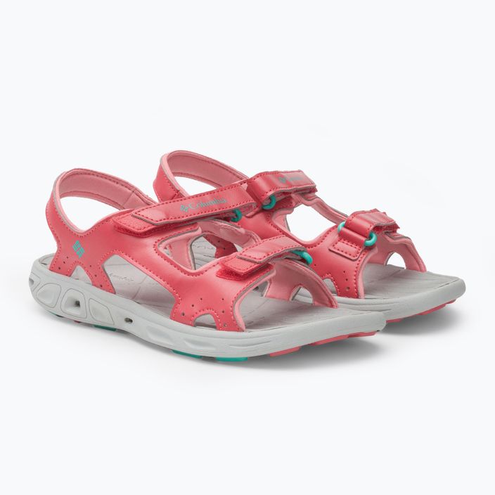 Detské trekové sandále Columbia Youth Techsun Vent X pink 1594631 4