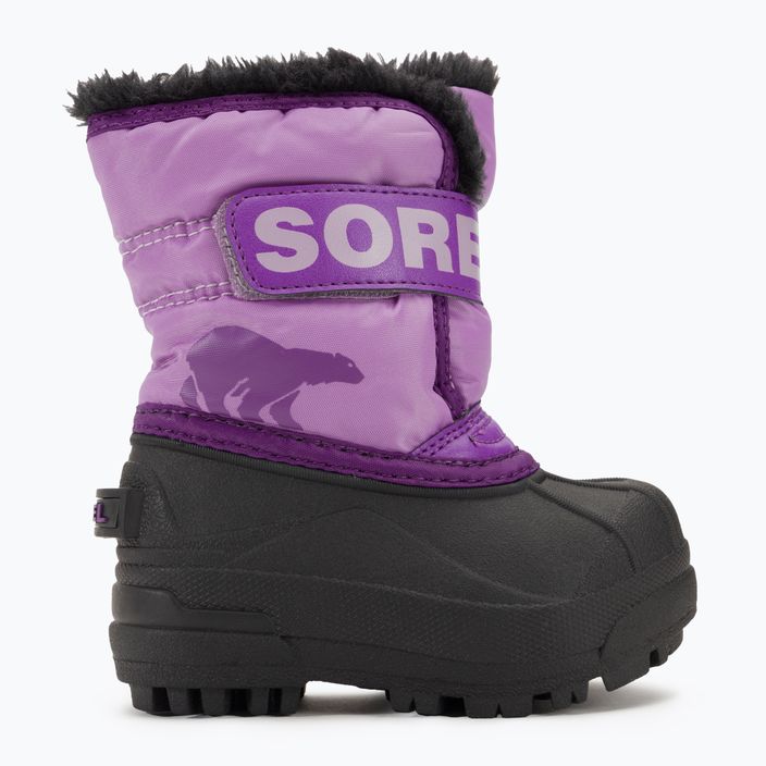 Detské snehové topánky Sorel Snow Commander gumdrop/purple violet 2