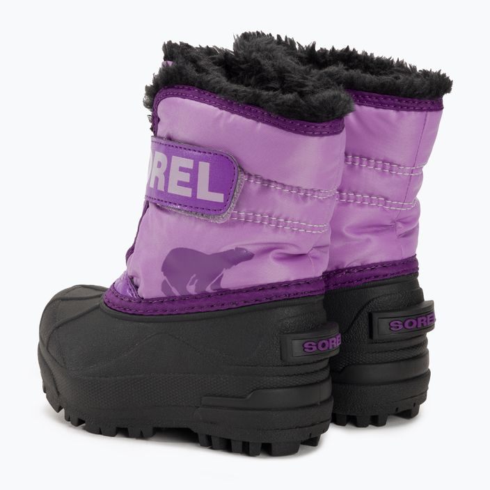 Detské snehové topánky Sorel Snow Commander gumdrop/purple violet 3