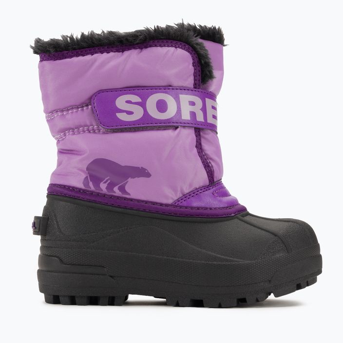 Sorel Snow Commander junior snehové topánky gumdrop/purple violet 2