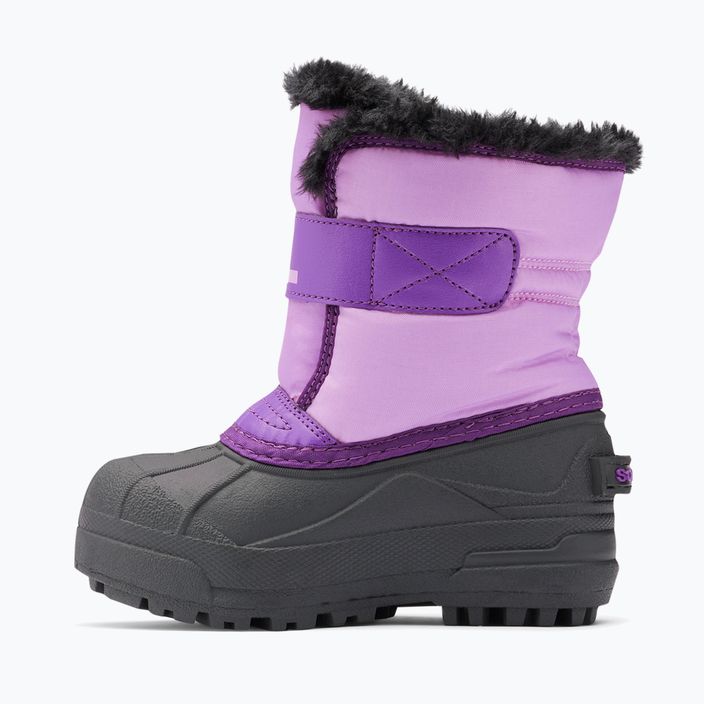 Sorel Snow Commander junior snehové topánky gumdrop/purple violet 8