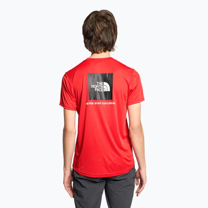Pánske trekingové tričko The North Face Reaxion Red Box červené NFA4CDW15Q1 2