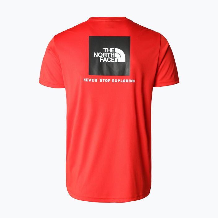Pánske trekingové tričko The North Face Reaxion Red Box červené NFA4CDW15Q1 5