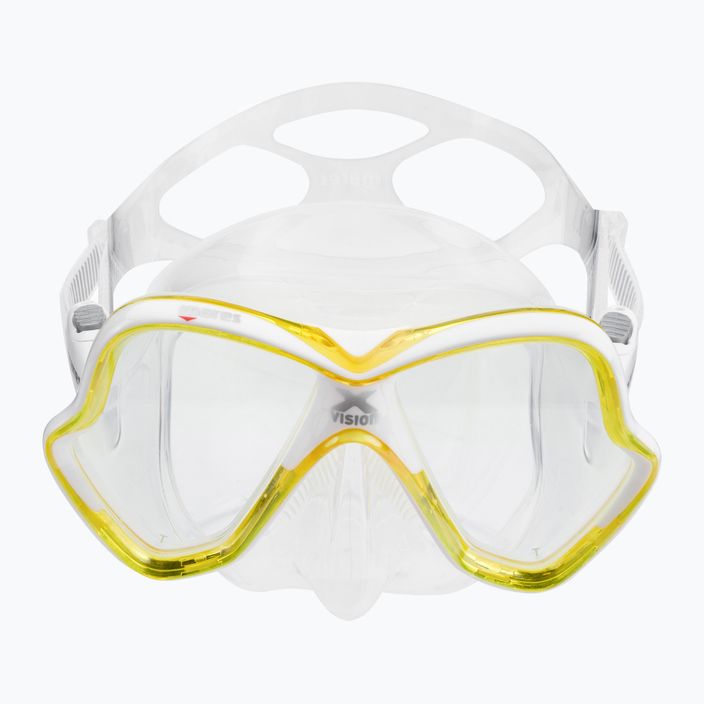 Potápačská maska Mares X-Vision číro žltá 411053 2