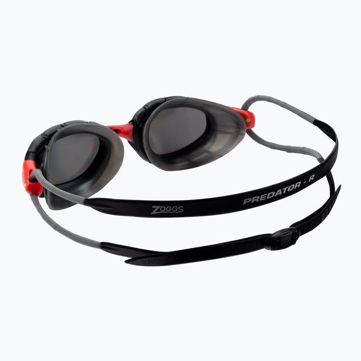 Plavecké okuliare Zoggs Predator Titanium čierne 461065 4