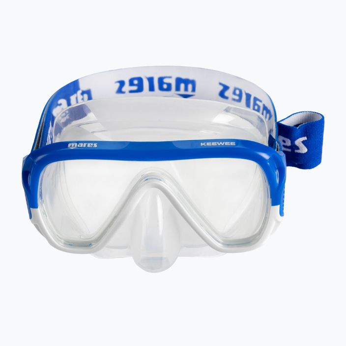 Mares Nateeva Keewee potápačský set maska + šnorchel + plutvy modrá 41757 7