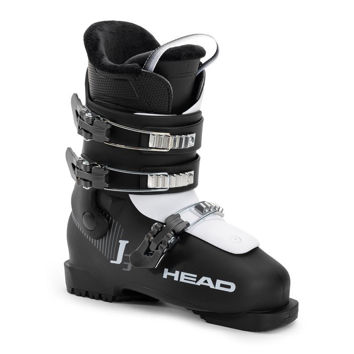 Detské lyžiarske topánky HEAD J3 black/white