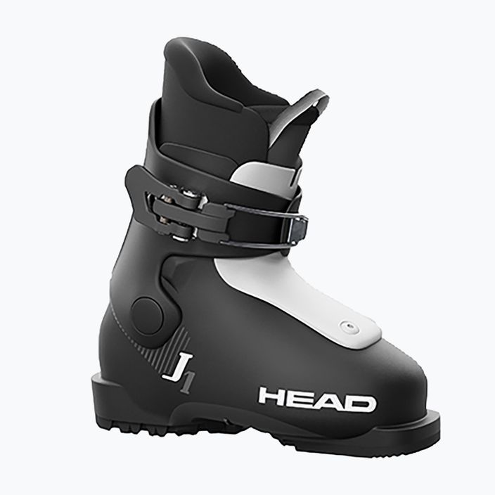 Detské lyžiarske topánky HEAD J1 black/white 6