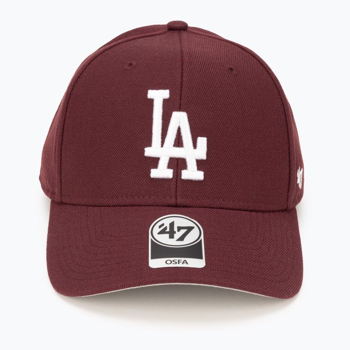47 Značka MLB Los Angeles Dodgers MVP tmavá bordová baseballová čiapka 4