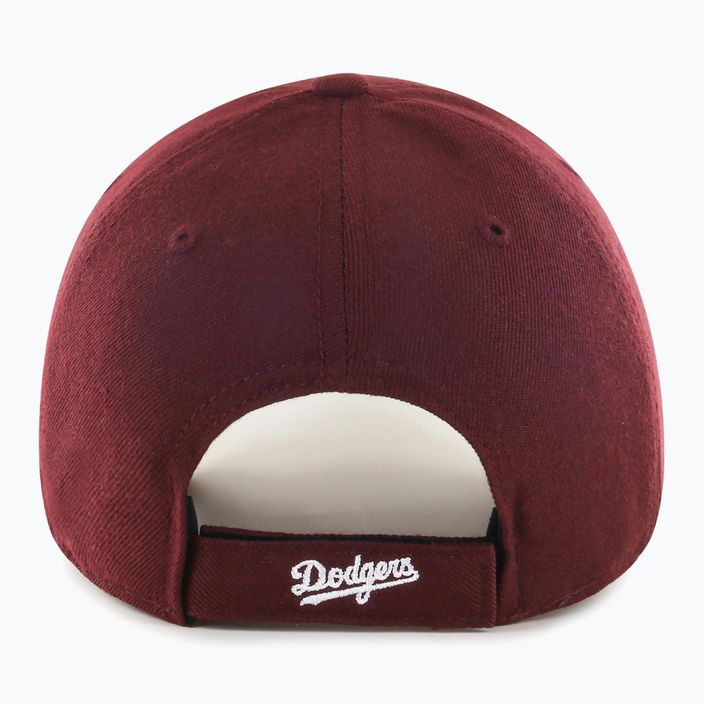 47 Značka MLB Los Angeles Dodgers MVP tmavá bordová baseballová čiapka 6