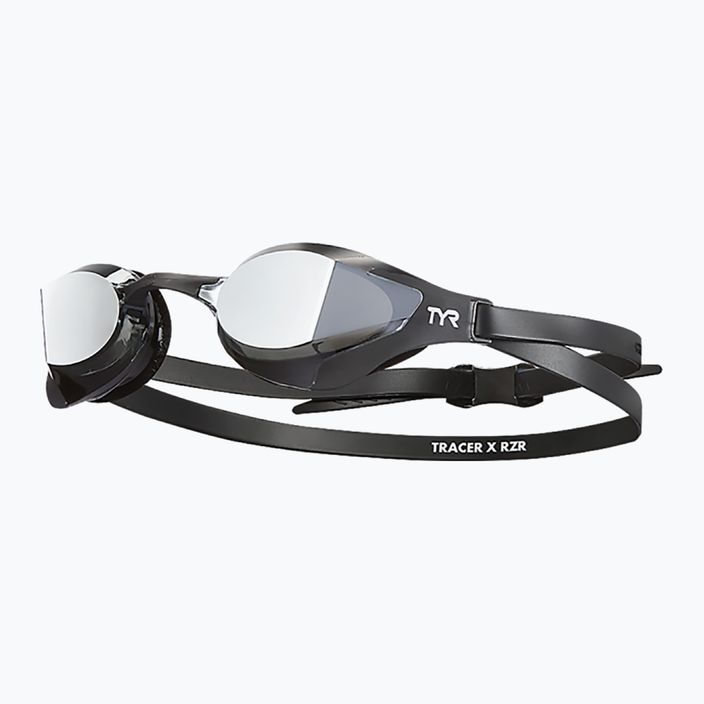 Plavecké okuliare TYR Tracer-X RZR Mirrored Racing black/silver LGTRXRZM_43 6