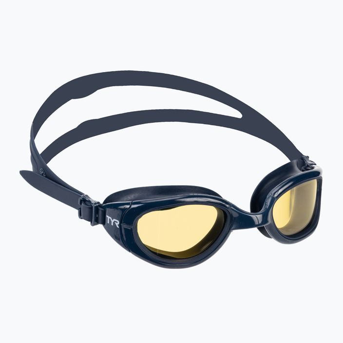 Plavecké okuliare TYR Special Ops 2.0 Polarized Non-Mirrored amber/navy