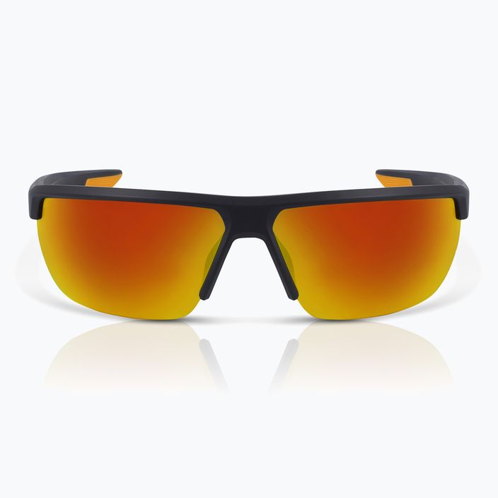 Nike Tempest matný gridiron/total orange brown w/orange slnečné okuliare 6