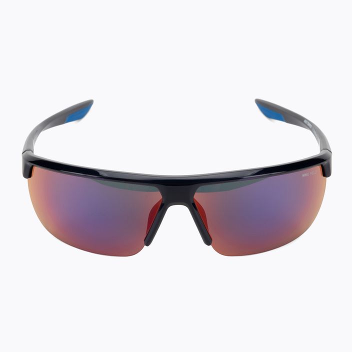 Slnečné okuliare Nike Tempest E obsidiánová/pacifiková modrá/polný odtieň šošoviek 3