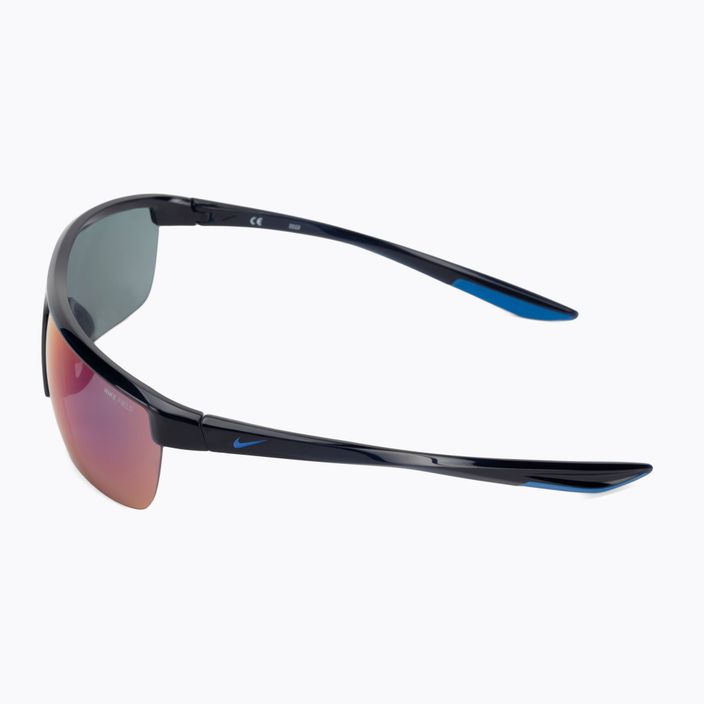 Slnečné okuliare Nike Tempest E obsidiánová/pacifiková modrá/polný odtieň šošoviek 4