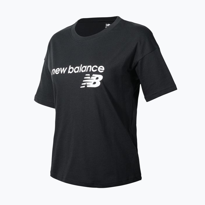 Dámske tričko New Balance Classic Core Stacked black