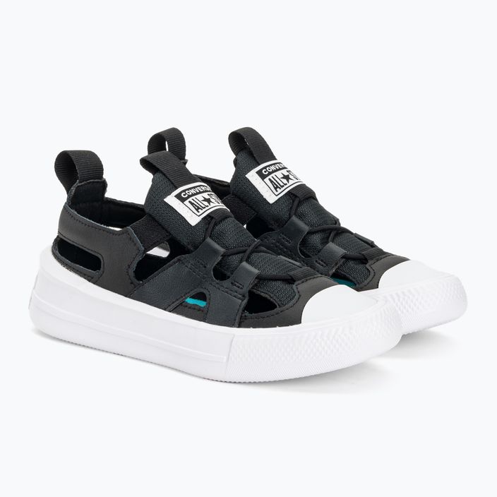 Converse Ultra Sandal Slip black/black/white detské sandále 4