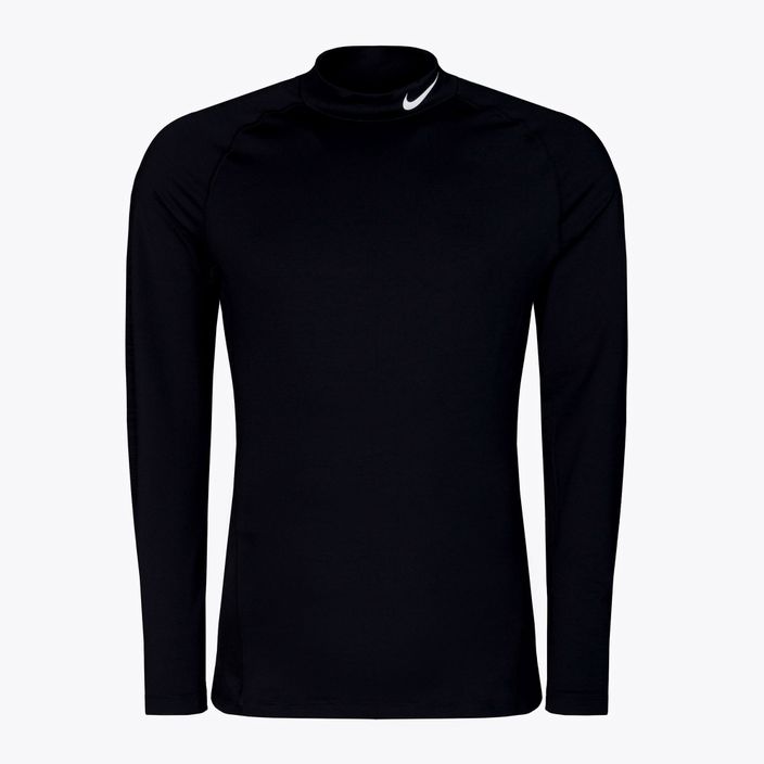 Pánske tréningové tričko s dlhým rukávom Nike Pro Warm Golf black CU4970-010