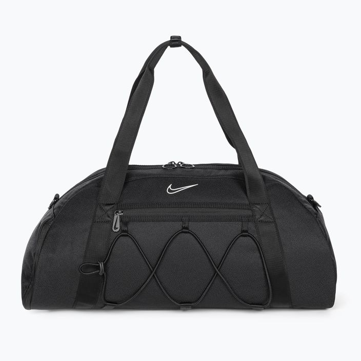 Tréningová taška Nike One Club 24 l čierna/čierna/biela