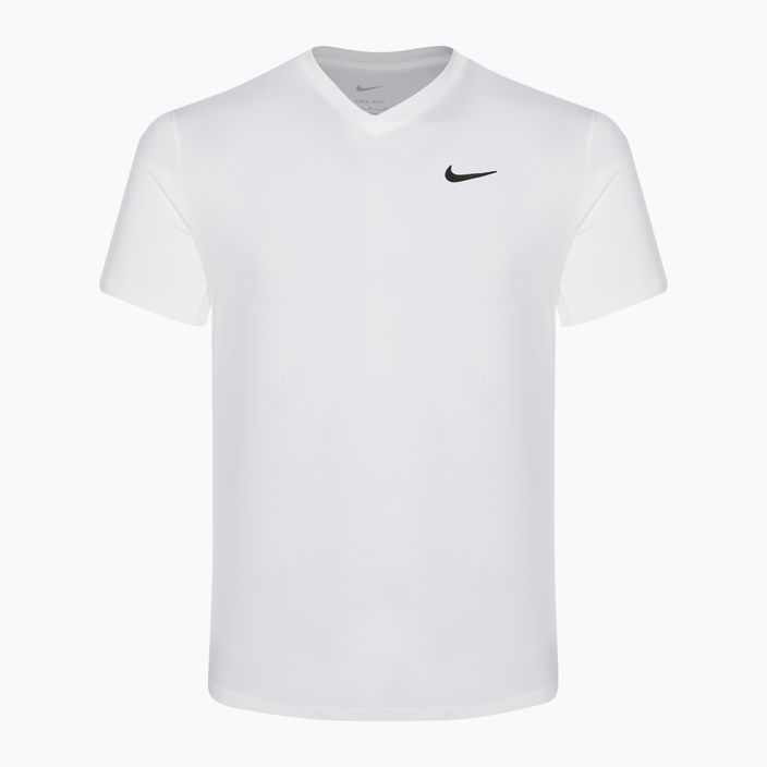 Pánske tenisové tričko Nike Court Dri-Fit Victory white/white/black