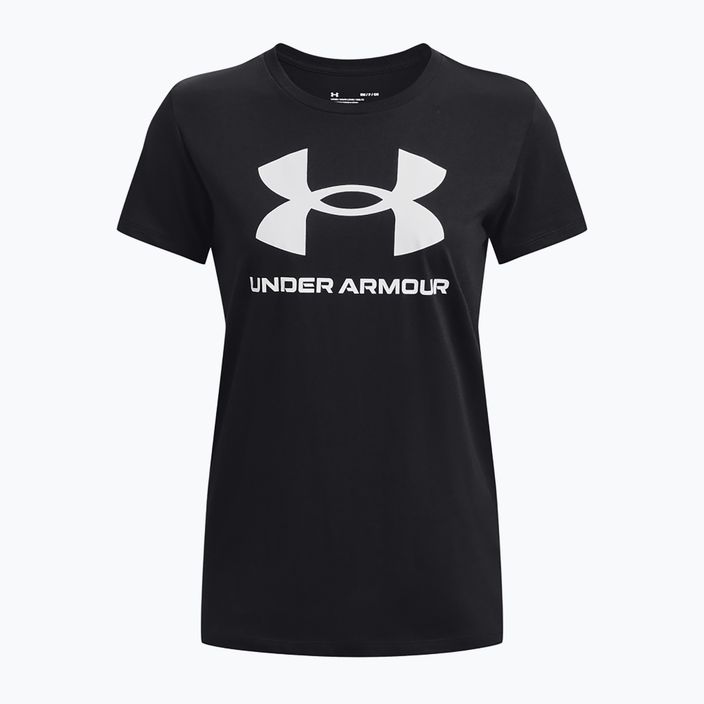 Dámske tričko Under Armour Rival Logo black/white 8