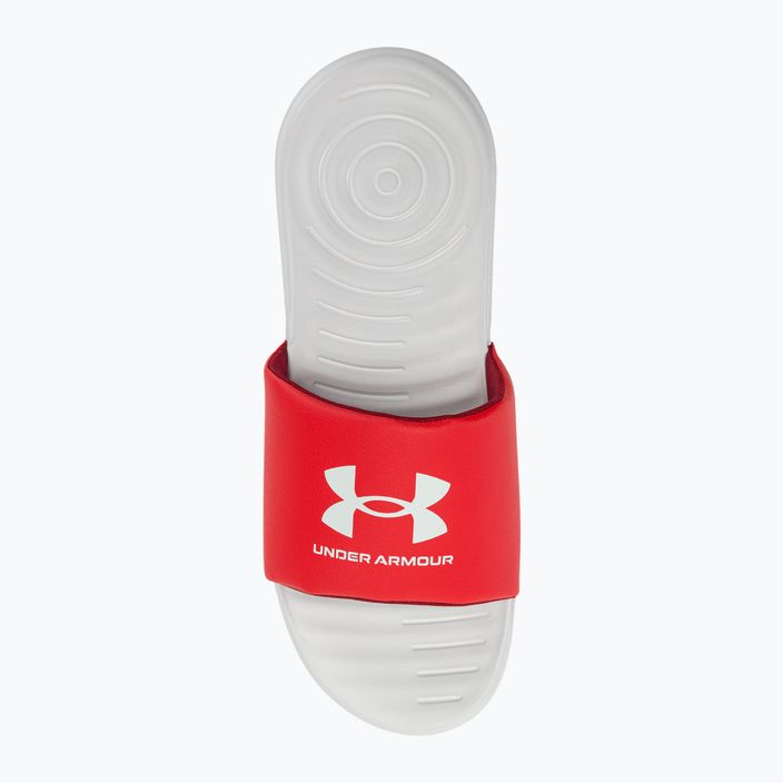 Under Armour Ansa Fix SL pánske žabky halo gray/red/halo gray 6