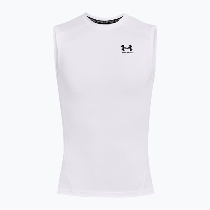 Under Armour pánske tréningové tričko s dlhým rukávom Ua HG Armour Comp LS white/black 4