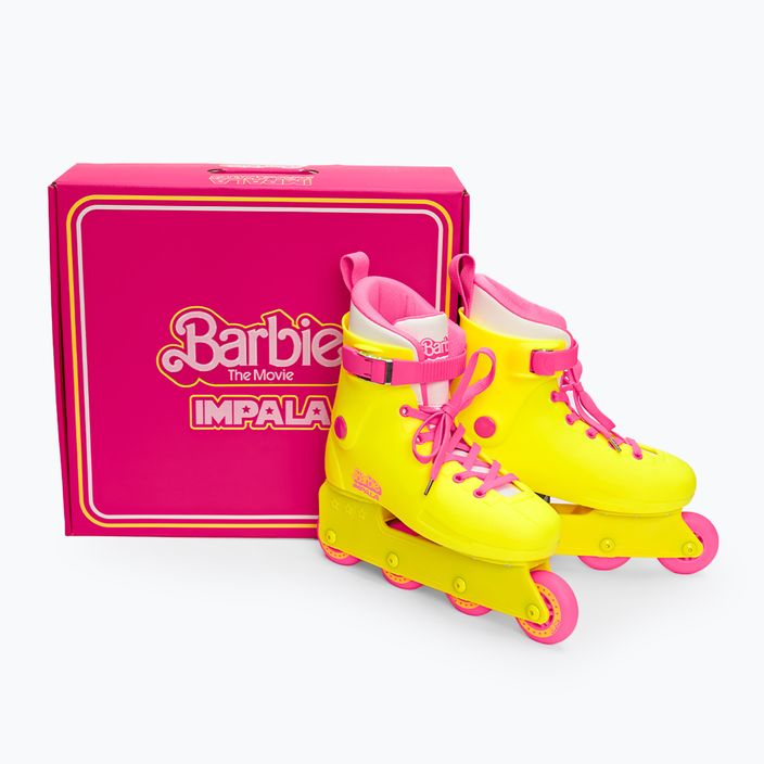 Dámske kolieskové korčule IMPALA Lightspeed Inline Skate barbie bright yellow 6