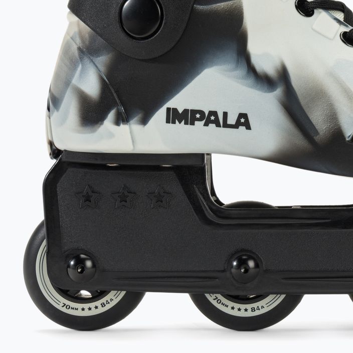 Dámske kolieskové korčule IMPALA Lightspeed Inline Skate monochrome marble 7