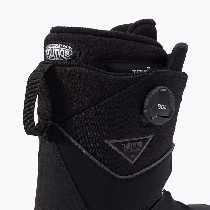 Pánske topánky na snowboard THIRTYTWO Lashed Double Boa black 8105000452 7