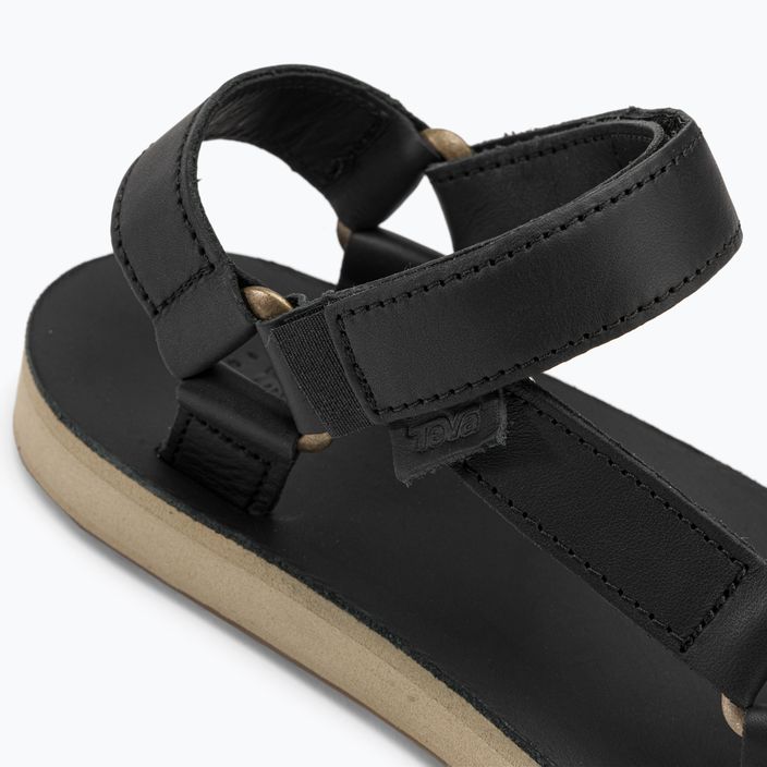 Dámske turistické sandále Teva Original Universal Leather black 8