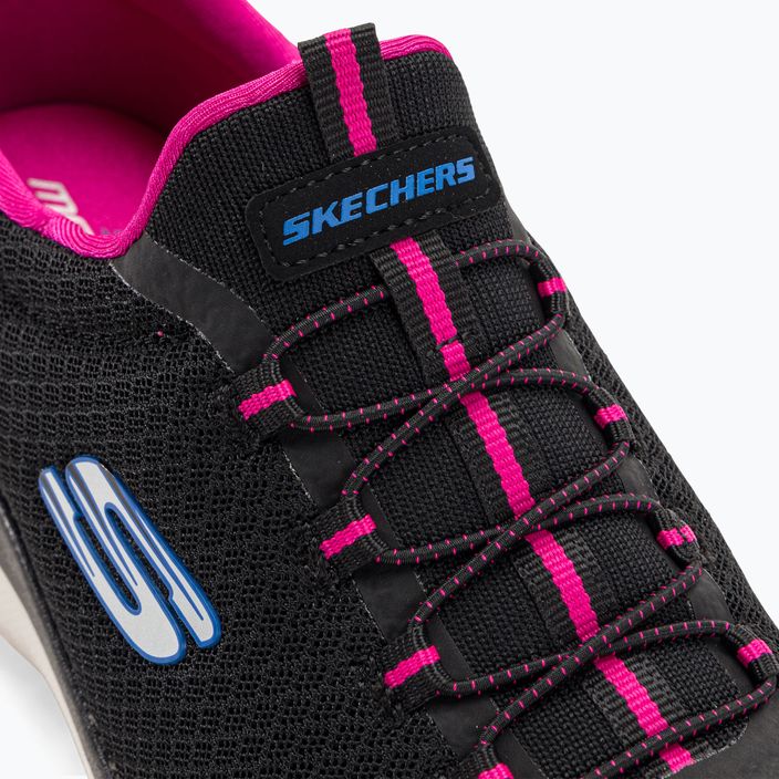 Dámska tréningová obuv SKECHERS Summits black/hot pink 8