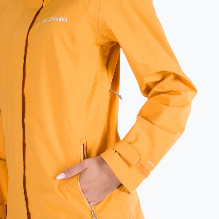 Columbia dámska bunda do dažďa Earth Explorer Shell 880 žltá 1989243 4