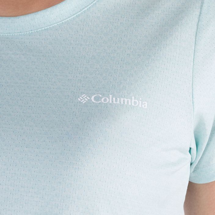 Columbia Alpine Chill Zero dámske trekové tričko modré 1991694 4